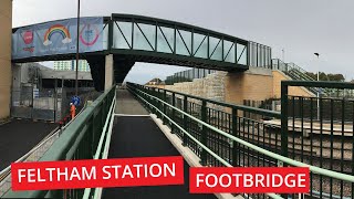 Feltham Station Footbridge AFA [upl. by Anissa]