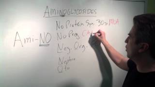 Aminoglycoside Mnemonic [upl. by Seena420]