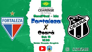 Campeonato Cearense de Futsal Sub10  Fortaleza x Ceará  Semifinal  Ida [upl. by Otilrac]