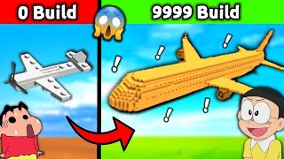 Build Battle 😱  Shinchan Vs Nobita  Funny Game Roblox 😂 [upl. by Drucie713]