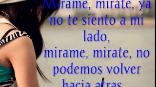 Mirame mírateNatalia Lafourcade Letra [upl. by Alyahc]