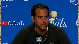 Erik Spoelstra previews Game 3 FULL Interview  2023 NBA Finals Media Day [upl. by Koal]