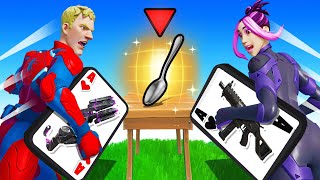 NEW Season 3 Spoons Card Game in Fortnite [upl. by Enecnarf956]