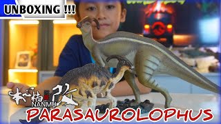 UNBOXING MAINAM DINOSAURUS JURASSIC PARK THE LOST WORLD  NANMU PARASAUROLOPHUS REVIEW [upl. by Carmencita30]