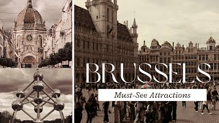 Brussels Belgium  Best Things to Do and MustSee Attractions  One Day Travel Guide [upl. by Rivalee]