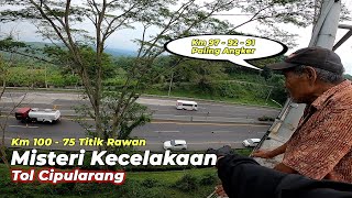 Menelusuri Lokasi Kecelakaan Km 92 Tol Cipularang Purwakarta Motovlogging [upl. by Natehc]