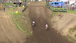 Herlings vs Prado  MXGP Race 1  MXGP of Germany 2021 Motocross [upl. by Sollows766]