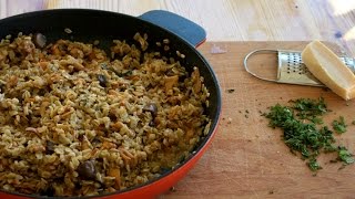 Risotto with Chanterelles recipe [upl. by Ashla]