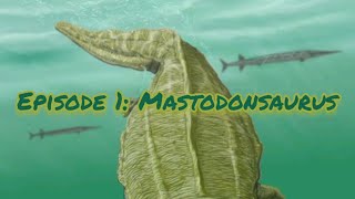 Prehistoric Wildlife Episode 1 Mastodonsaurus  READ DESCRIPTION [upl. by Rabbi]