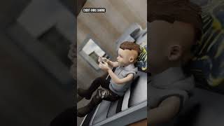 KELLYS CUTE GAMER BABY 🤩 creditdibosgaming FREE FIRE ANIMATION VIDEO shorts [upl. by Yssim]