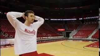 Frank Kaminsky Dancing Wisconsin To The Final Four [upl. by Atinniuq]