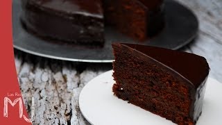 TARTA SACHER  Glaseado de chocolate [upl. by Rudwik]