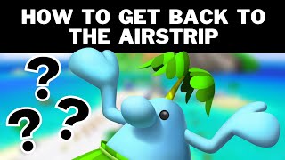 How to Get Back to the Delfino Airstrip in Super Mario Sunshine [upl. by Chrisse]