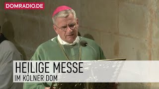 Kapitelsmesse im Kölner Dom am 28112024 mit Weihbischof Dominikus Schwaderlapp [upl. by Woodcock]