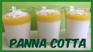 PANNA COTTA MANGUECOCO SANS GELATINE  Séverine [upl. by Annauqal715]