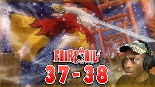 A NEW REQUIP Fairy Tail  Episode 37 38  Reaction [upl. by Ylrebme]