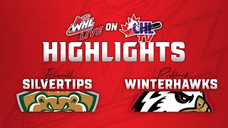 Everett Silvertips at Portland Winterhawks 1019  WHL Highlights 202425 [upl. by Uranie]