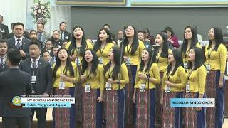 Mizoram Synod Choir  Zin kawng tha ber  KTP General Conference 2024 [upl. by Finlay]