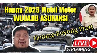 🔴LIVE❗HORE 2025 Asuransi Kendaraan Bermotor Wajib Prettt [upl. by Oigufer]