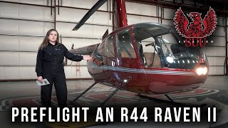 How to Preflight an R44 Raven II 🚁 The Basics [upl. by Yeniar435]