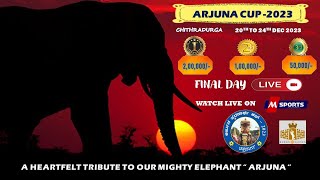 ARJUNA CUP 2023  FINAL DAY  CHITHRADURGA [upl. by Tanny465]