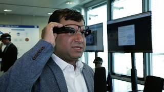 Nagarro demo Smart Glasses supporting the Connected Worker [upl. by Otxis]