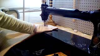 DIY Homemade 20 inch Longarm quilting machine [upl. by Orgalim]