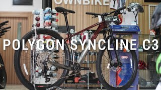 20 SEDIKIT REVIEW  MTB CARBON POLYGON SYNCLINE C3 2022  ADIKNYA SI C5 KALEM GAHAR [upl. by Gavin]