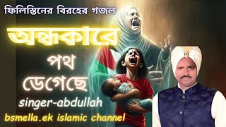 NEW GOJOL BANGLA । ফিলিস্তিনের বিরহের গজল । অন্ধকারে পথ ডেগেছে । বিরহের গজল ।ইসলামিক গজল 2023 [upl. by Sivaj]