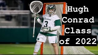 Hugh Conrad 2022 Lacrosse Goalie 20192020 Highlights [upl. by Cosenza875]