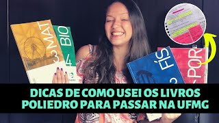 COMO USEI OS LIVROS POLIEDRO ESTUDANDO PRO ENEM  Milena Rezende [upl. by Newfeld]