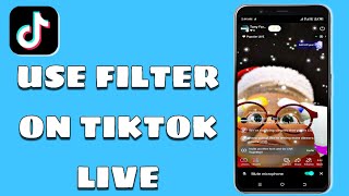 How to Use Filter On Tiktok Live Updated Guide  2024 [upl. by Artenahs]