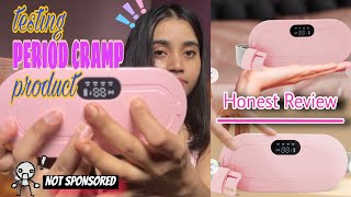 Testing BeMe Period Cramp Relief Device  How to use  Unboxing and Honest Reviews  Sayani Bhowal [upl. by Eetsim221]