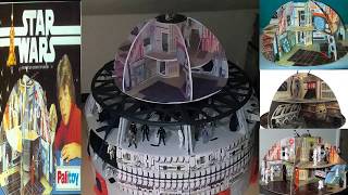 Star Wars Palitoy Death Star Scratch Build Project [upl. by Neelloc]