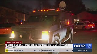 DEA targets substantial drug trafficking operation in central Indiana sweep [upl. by Limaa34]