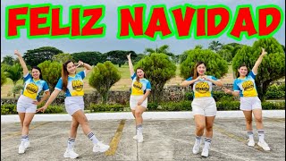 FELIZ NAVIDAD  CHRISTMAS REMIX  CHRISTMAS DANCE WORKOUT [upl. by Sachiko]