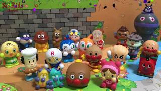 Anpanman Characters and Lyricsアンパンマン ソングアンパンマンのマーチ [upl. by Ahsieym]