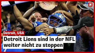 St Brown baut Serie mit Touchdowns aus  Lions dominieren [upl. by Lalise]