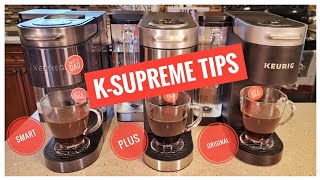 Keurig KSupreme Coffee Maker Tips For Better Coffee With MultiStream 5 Needle [upl. by Yentruoc]