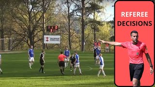 Referee decisions Div 4 2 [upl. by Hsitirb]