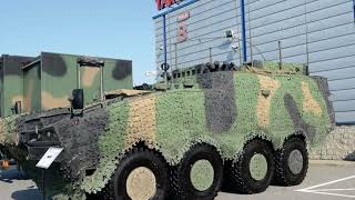 Rosomak Kroton Polands NextGen Command Vehicle Unveiled at MSPO 2024 [upl. by Onihc447]