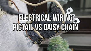 Electrical Wiring – Difference Between Pigtail and Daisy Chain [upl. by Erlina]