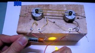 Turn on a LED by single 15V battery [upl. by Ahsataj]