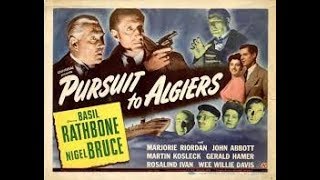 Pursuit To Algiers 1945 Full Movie [upl. by Pierpont470]