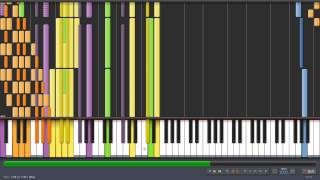 Black MIDI Synthesia  quotThe Songquot Blacked 126 Million ReAttempt [upl. by Alyahsat]