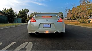 Nissan 370Z Magnaflow Exhaust Startup Revs And Flybys [upl. by Metzgar]