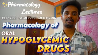 PHARMACOLOGY OF ORAL HYPOGLYCEMIC DRUGS  INSULIN  DIABETES MELLITUS IN TAMIL [upl. by Aekahs]