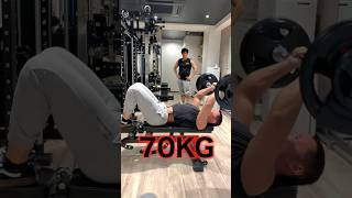 三頭筋の強さを確かめた！＃shorts＃gym [upl. by Odetta850]