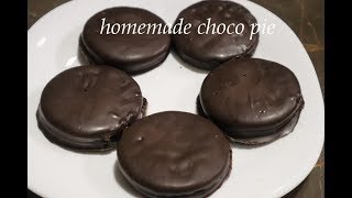 BISCUIT CHOCO PIE  ಚೊಕೋ ಪೈ Homemade Lotte Choco Pie [upl. by Ehrsam221]