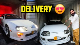 Finally Apni New Supercar Supra Mk4 Ki Delivery Lehi Li 😍 [upl. by Nnazus]